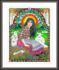 Wall Frame Espresso - Ven. Lucia by B. Nippert