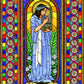 Wall Frame Espresso, Matted - St. Cecilia by Brenda Nippert - Trinity Stores