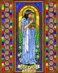 Metal Print - St. Cecilia by B. Nippert