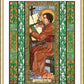 Wall Frame Gold, Matted - St. Columba by B. Nippert