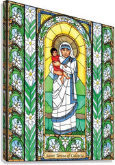 Canvas Print - St. Teresa of Calcutta by B. Nippert