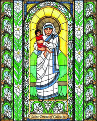 Metal Print - St. Teresa of Calcutta by B. Nippert