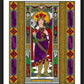Wall Frame Black, Matted - St. Casimir by Brenda Nippert - Trinity Stores