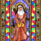 Wall Frame Black, Matted - St. Catherine of Bologna by Brenda Nippert - Trinity Stores