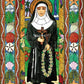 Wall Frame Black, Matted - St. Marianne Cope by Brenda Nippert - Trinity Stores