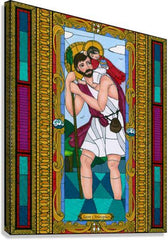Canvas Print - St. Christopher by B. Nippert