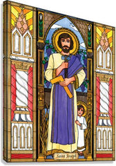 Canvas Print - St. Joseph by B. Nippert