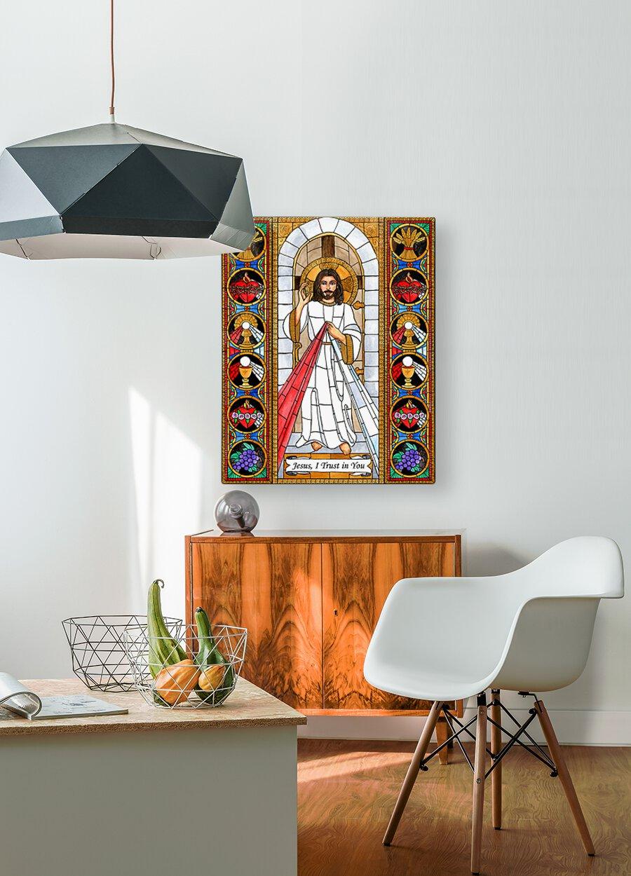 Acrylic Print - Divine Mercy by B. Nippert - trinitystores