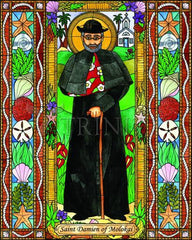 Acrylic Print - St. Damien of Molokai by B. Nippert