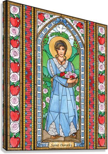 Canvas Print - St. Dorothy by B. Nippert
