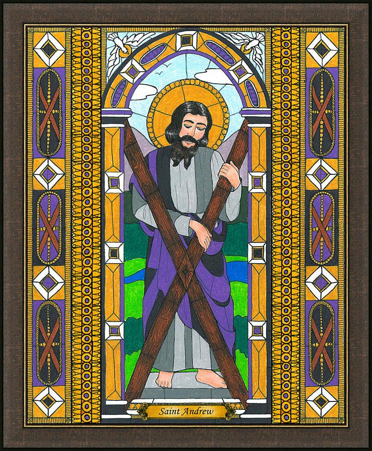 Wall Frame Espresso - St. Andrew by Brenda Nippert - Trinity Stores