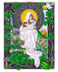 Acrylic Print - St. Dymphna by B. Nippert