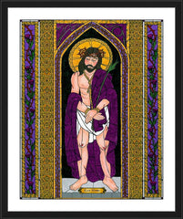 Wall Frame Black - Ecce Homo by B. Nippert