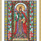 Wall Frame Gold, Matted - St. Elizabeth of Hungary by B. Nippert