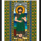 Wall Frame Black, Matted - St. Peter by Brenda Nippert - Trinity Stores