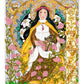 Wall Frame Espresso, Matted - St. Therese of Lisieux by Brenda Nippert - Trinity Stores