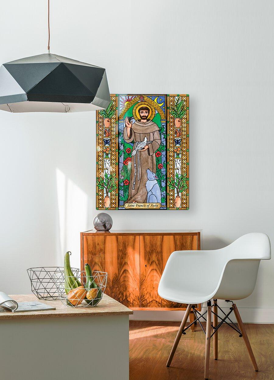 Acrylic Print - St. Francis of Assisi by B. Nippert - trinitystores