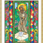 Wall Frame Gold, Matted - St. Fiacre by B. Nippert
