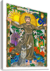Canvas Print - St. Francis of Assisi by B. Nippert