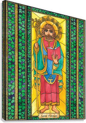 Canvas Print - St. Finnian by B. Nippert
