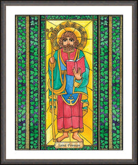 Wall Frame Espresso - St. Finnian by B. Nippert