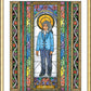 Wall Frame Gold, Matted - St. Francisco Marto by B. Nippert
