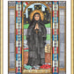 Wall Frame Gold, Matted - St. Frances Xavier Cabrini by Brenda Nippert - Trinity Stores