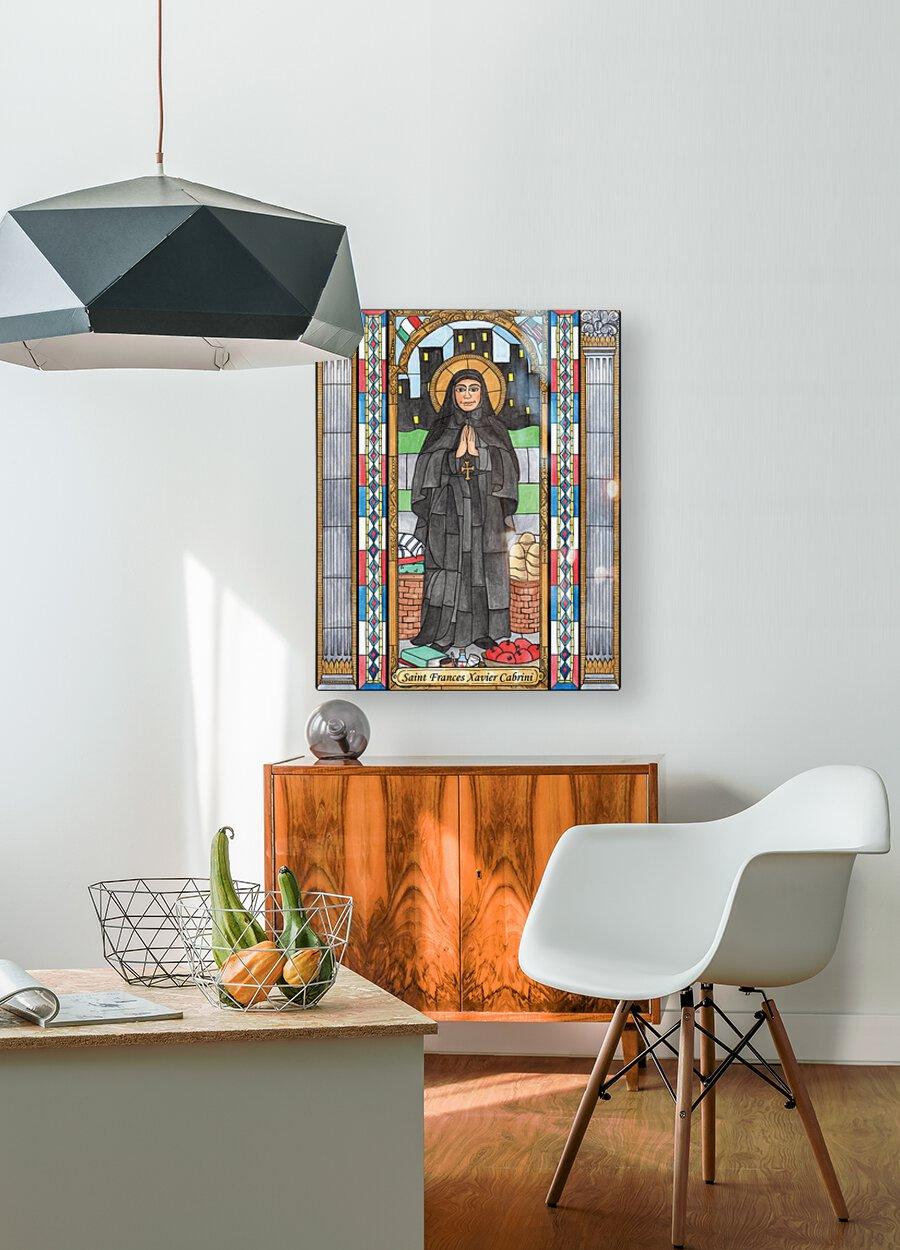 Acrylic Print - St. Frances Xavier Cabrini by Brenda Nippert - Trinity Stores