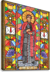 Canvas Print - Ven. Fulton Sheen by B. Nippert