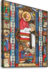Canvas Print - St. Francis de Sales by B. Nippert