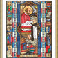 Wall Frame Gold, Matted - St. Francis de Sales by B. Nippert