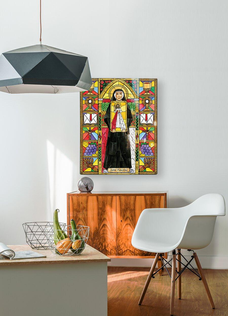 Acrylic Print - St. Faustina by Brenda Nippert - Trinity Stores