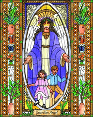 Metal Print - Guardian Angel by B. Nippert