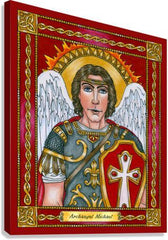 Canvas Print - St. Michael Archangel by B. Nippert