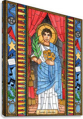 Canvas Print - St. Genesius by B. Nippert