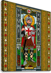 Canvas Print - St. George of Lydda by B. Nippert