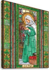 Canvas Print - St. Brigid by B. Nippert