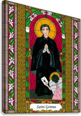 Canvas Print - St. Gemma by B. Nippert
