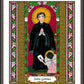 Wall Frame Espresso, Matted - St. Gemma by Brenda Nippert - Trinity Stores