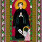 Wall Frame Espresso, Matted - St. Gemma by Brenda Nippert - Trinity Stores