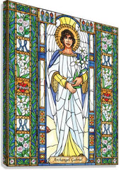 Canvas Print - St. Gabriel Archangel by B. Nippert