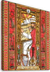 Canvas Print - St. Gregory the Great by B. Nippert
