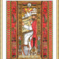 Wall Frame Gold, Matted - St. Gregory the Great by B. Nippert