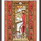 Wall Frame Espresso, Matted - St. Gregory the Great by B. Nippert