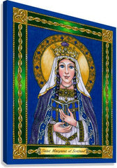 Canvas Print - St. Margaret of Scotland by B. Nippert