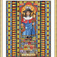 Wall Frame Gold, Matted - Holy Child of Atocha by B. Nippert
