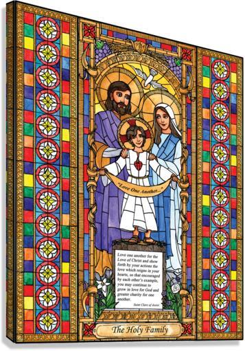 Canvas Print - Holy Family by B. Nippert