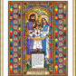 Wall Frame Gold, Matted - Holy Family by Brenda Nippert - Trinity Stores