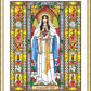 Wall Frame Gold, Matted - Immaculate Heart of Mary by Brenda Nippert - Trinity Stores