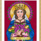 Wall Frame Gold, Matted - St. Elizabeth of Hungary by Brenda Nippert - Trinity Stores